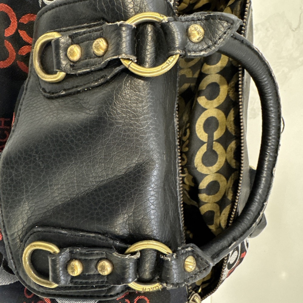 Coach Purse Est. 1941 Broken Zipper - Picture 5 of 11